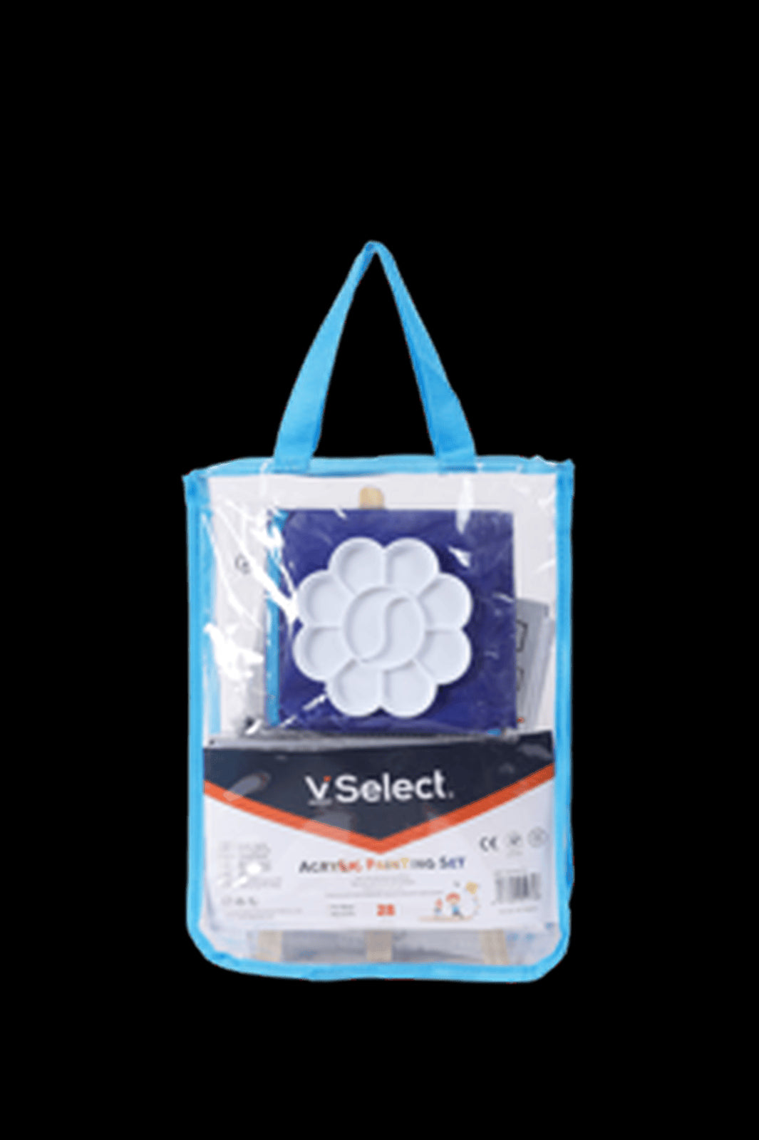 VSelect 14PCS ACRYLIC PAINTING SET VS195174