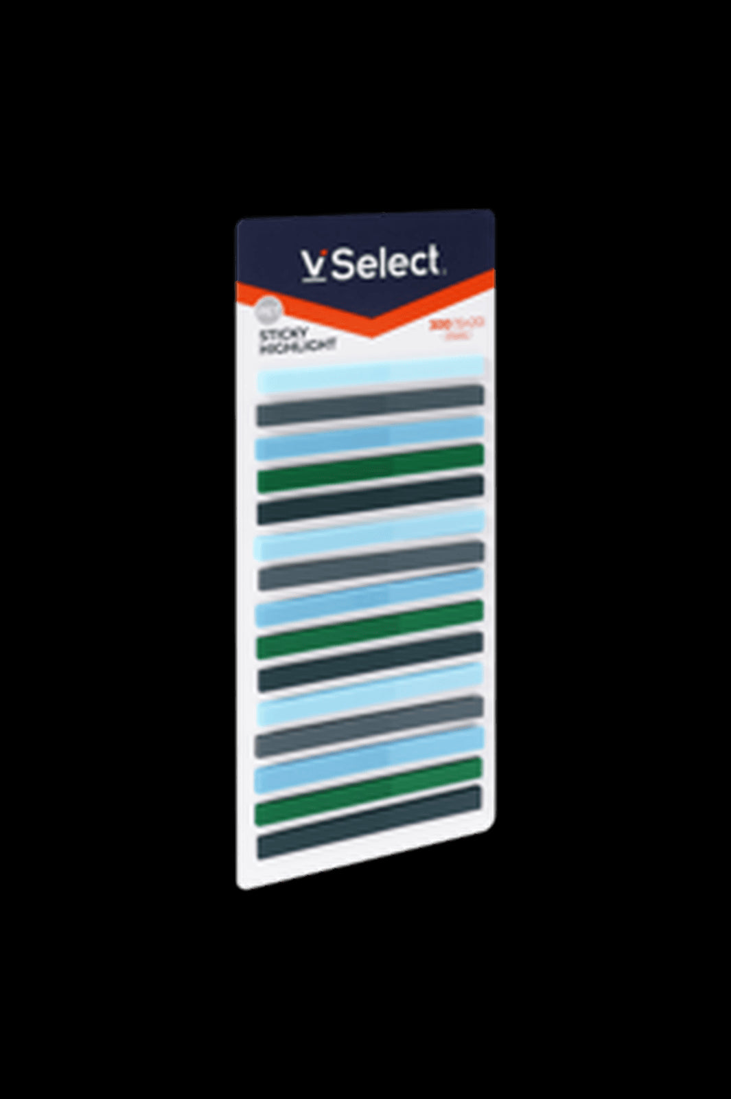 VSelect STICKY HIGHLIGHT PET Multicolor 300Sheets VS195375
