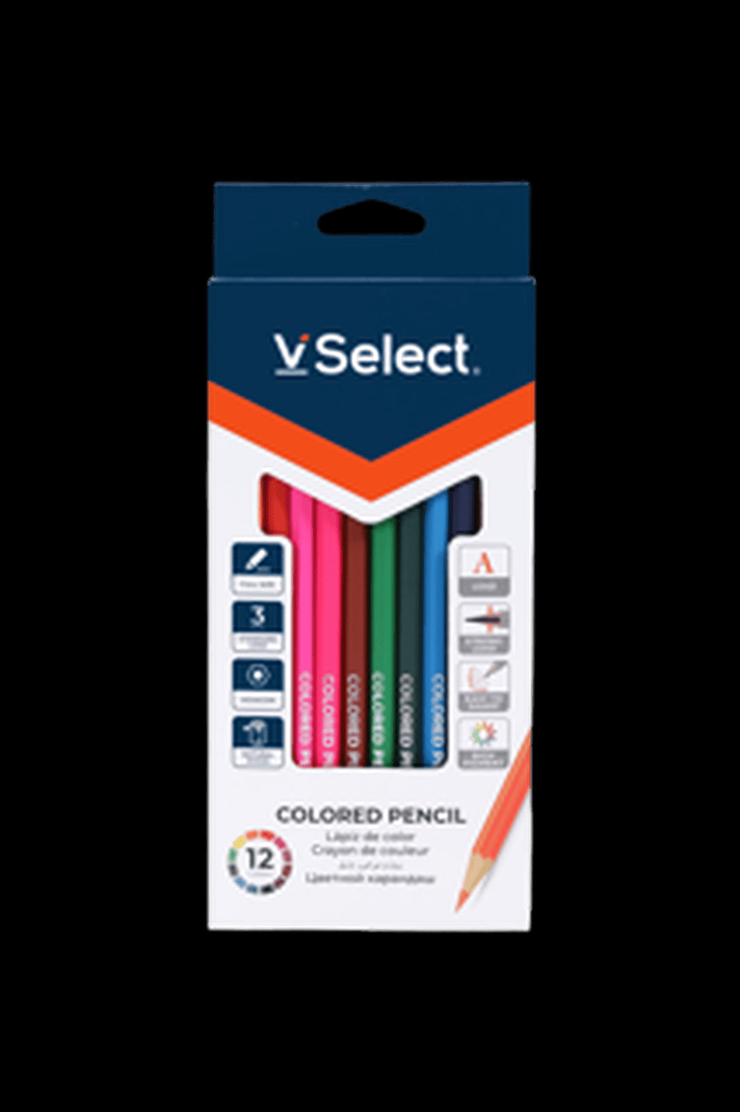 VSelect COLORED PENCIL 12Colors VS195032