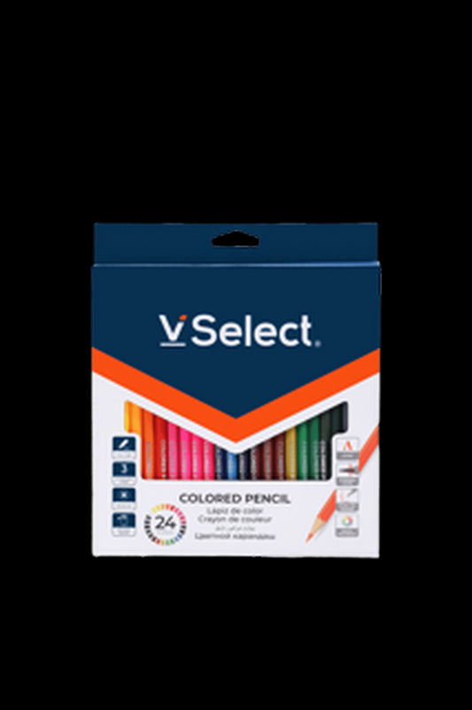 VSelect COLORED PENCIL 24Colors VS195033