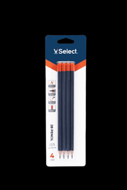 VSelect 2B PENCIL 4PCS VS195040