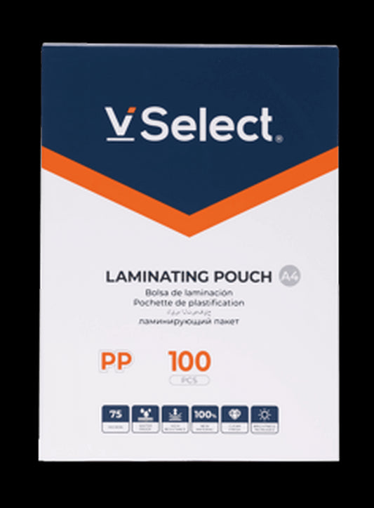 VSelect LAMINATING POUCH A4 100PCS VS195117