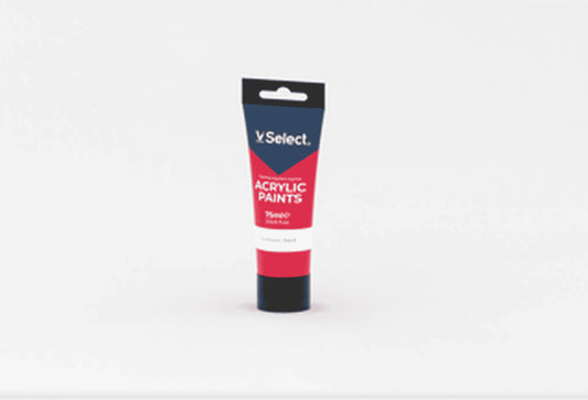 VSelect ACRYLIC PAINTS 75ml Crimson Red VS195198