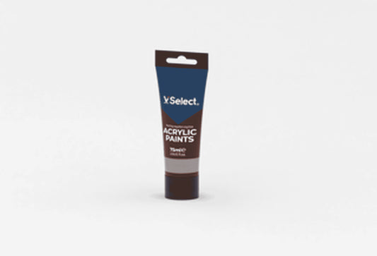 VSelect ACRYLIC PAINTS 75ml Burnt Umber VS195200