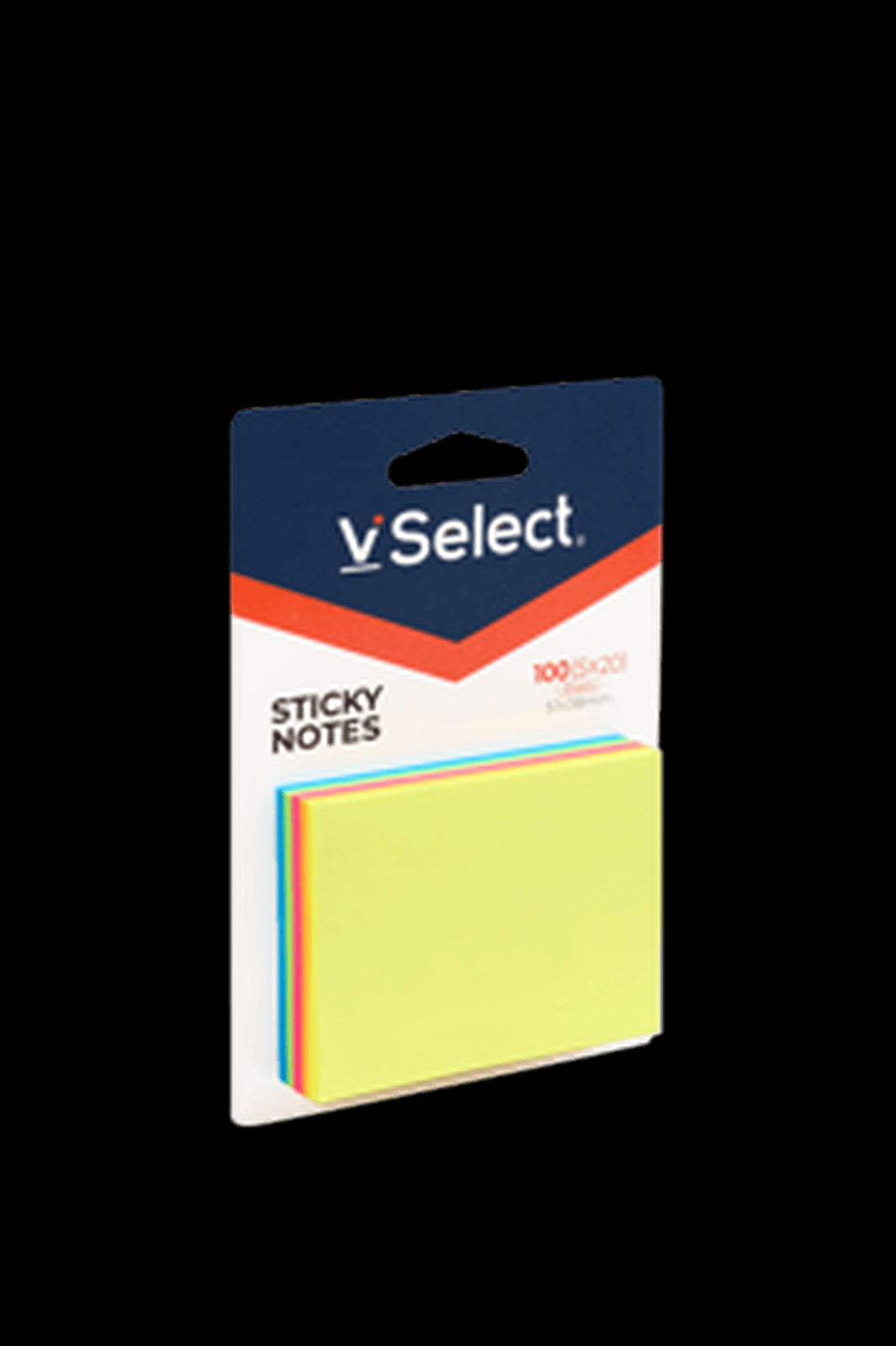 VSelect STICKY NOTES 51*38mm Neon 100Sheets VS195335