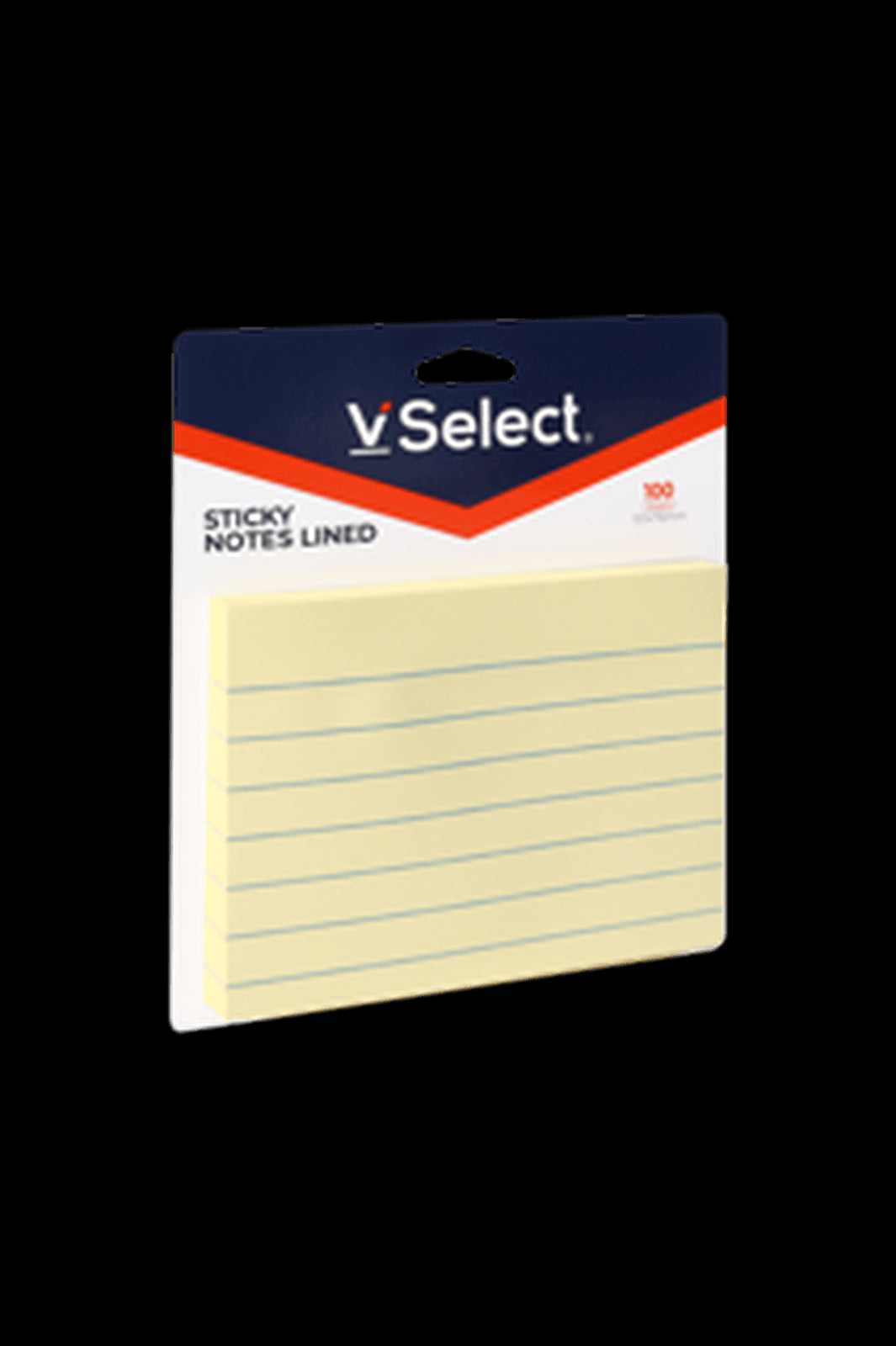 VSelect STICKY NOTES LINED 101*76mm 100Sheets VS195358