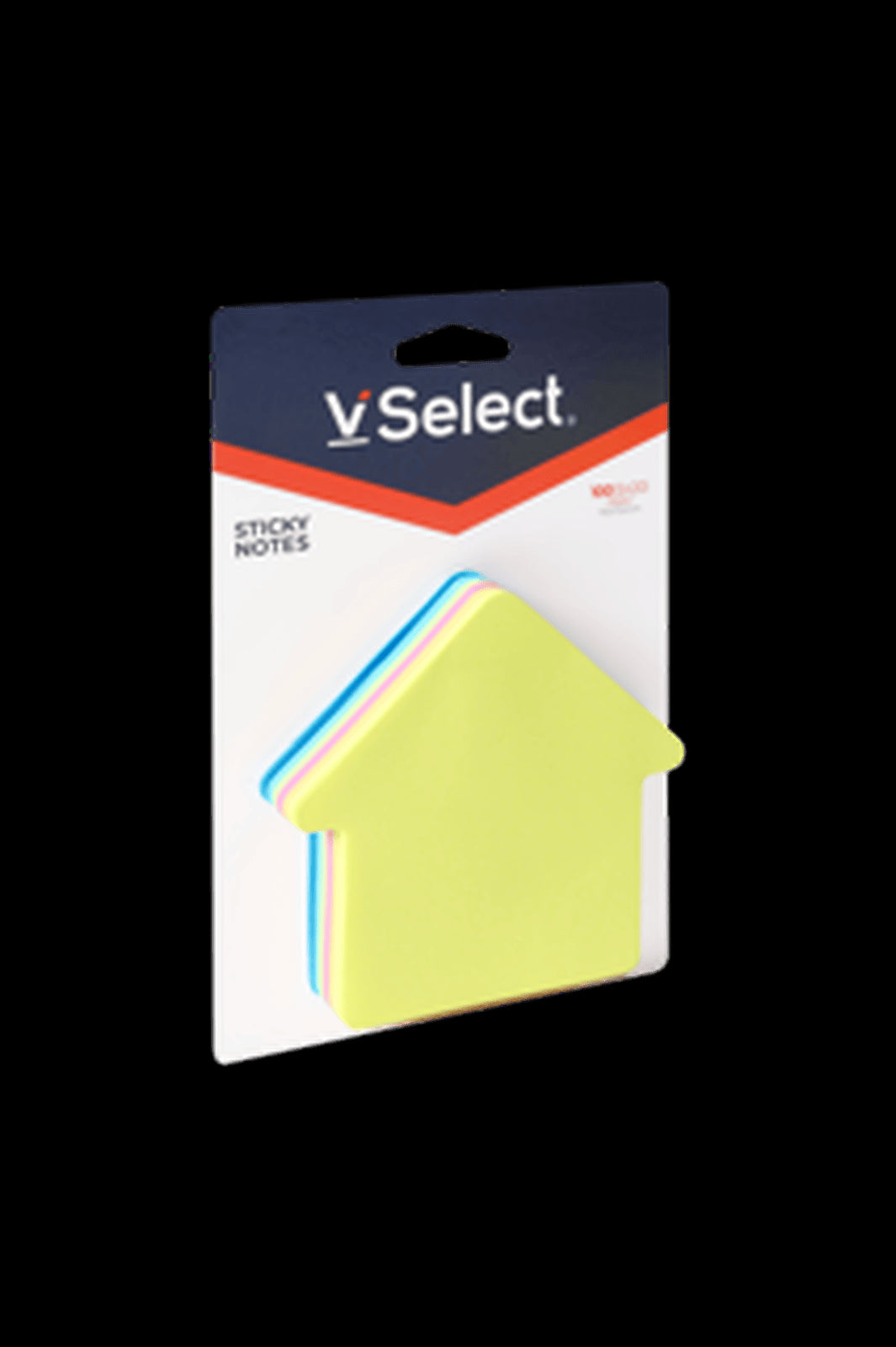 VSelect STICKY NOTES 70*70mm Neon 100Sheets VS195372