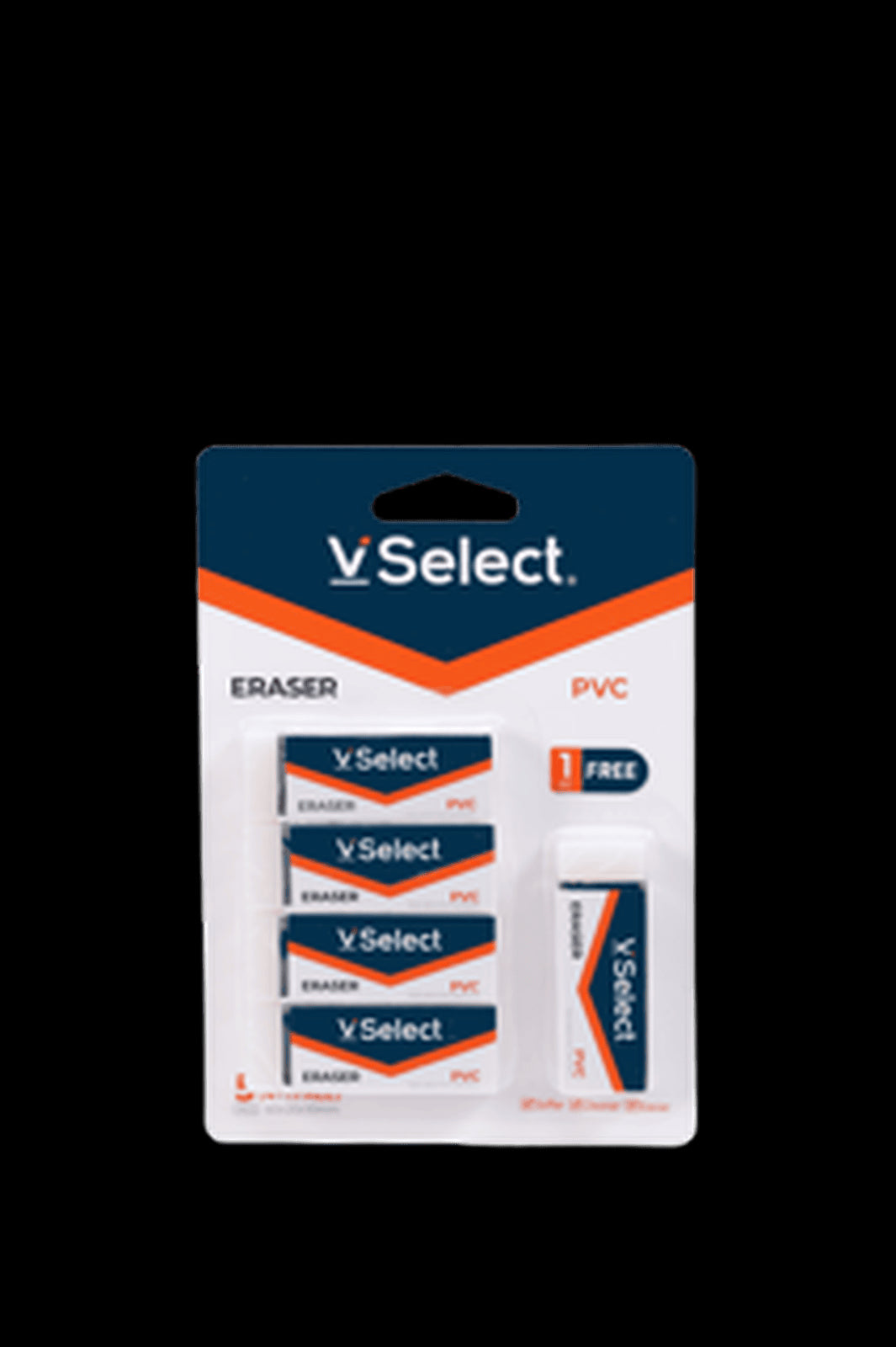 VSelect PVC ERASER 5PCS VS195422