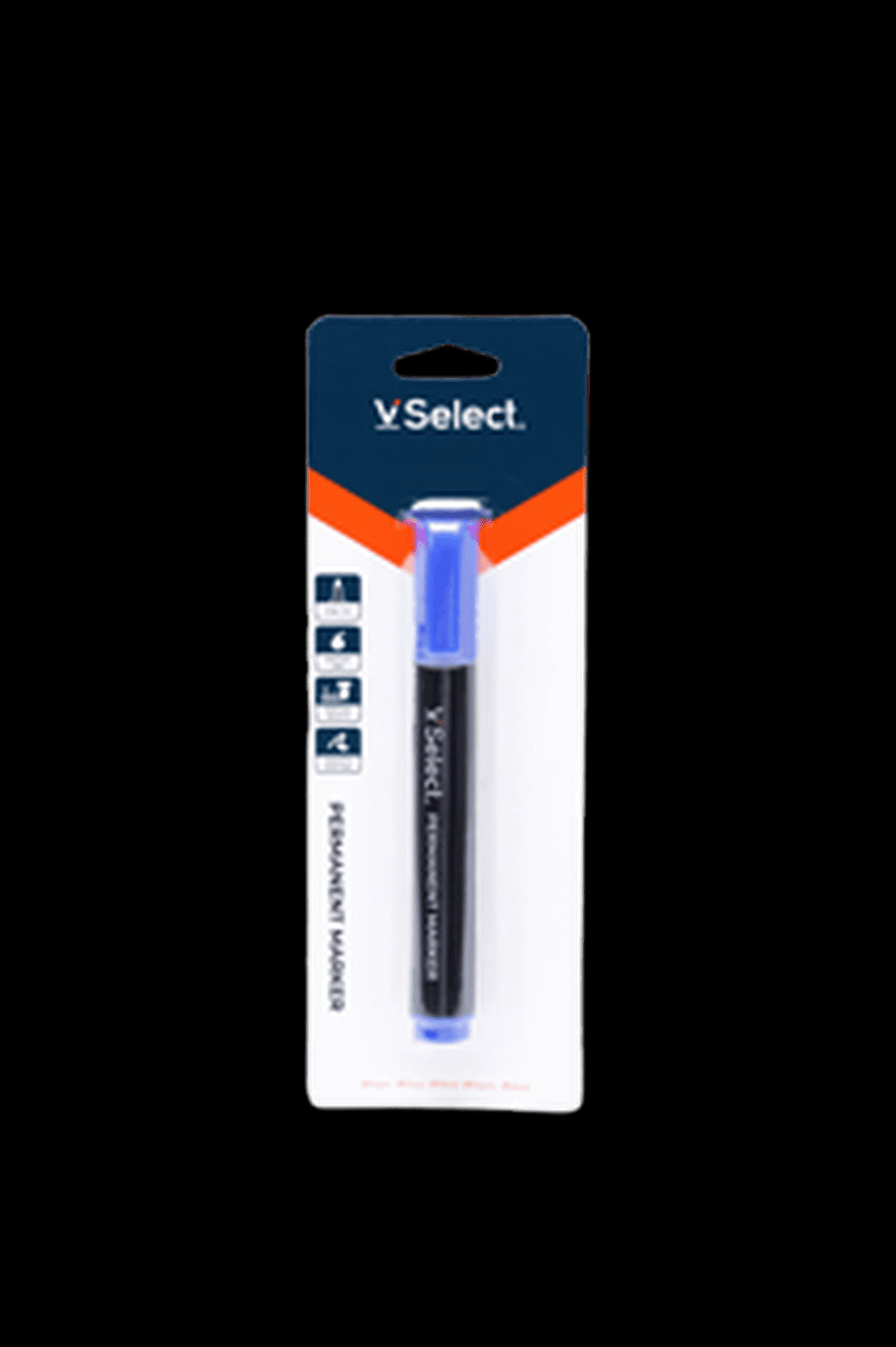 VSelect PERMANENT MARKER Blue 2mm 1PC VS195472