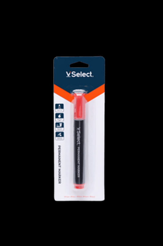 VSelect PERMANENT MARKER Red 2mm 1PC VS195473