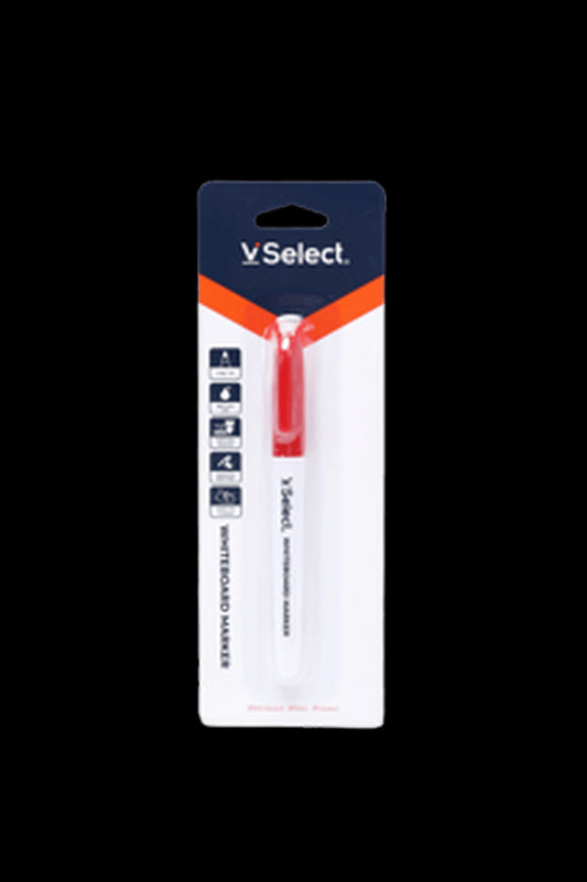 VSelect WHITEBOARD MARKER Red 1.5mm 1PC VS195491