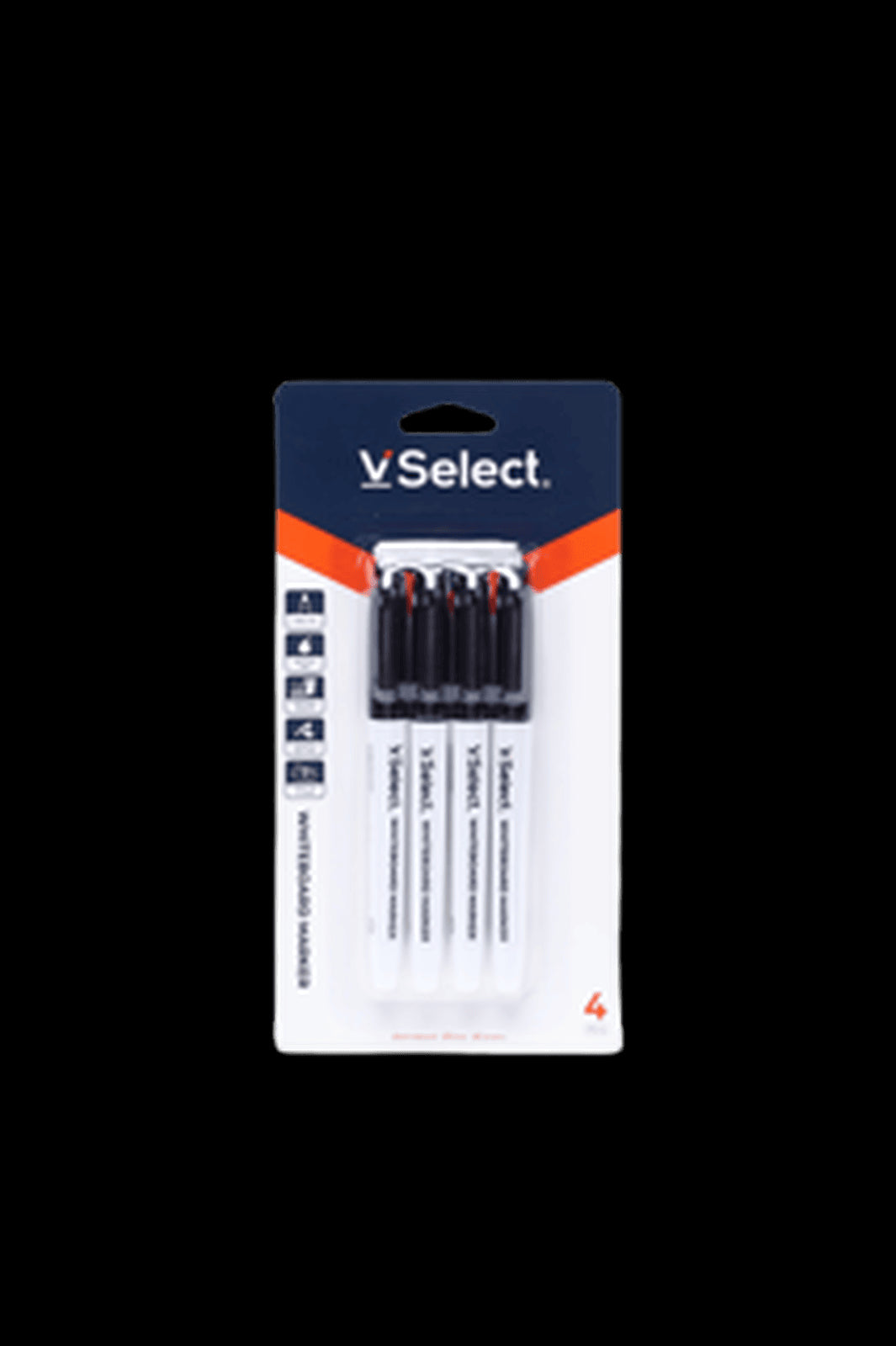 VSelect WHITEBOARD MARKER 4Colors 1.5mm 4PCS VS195493