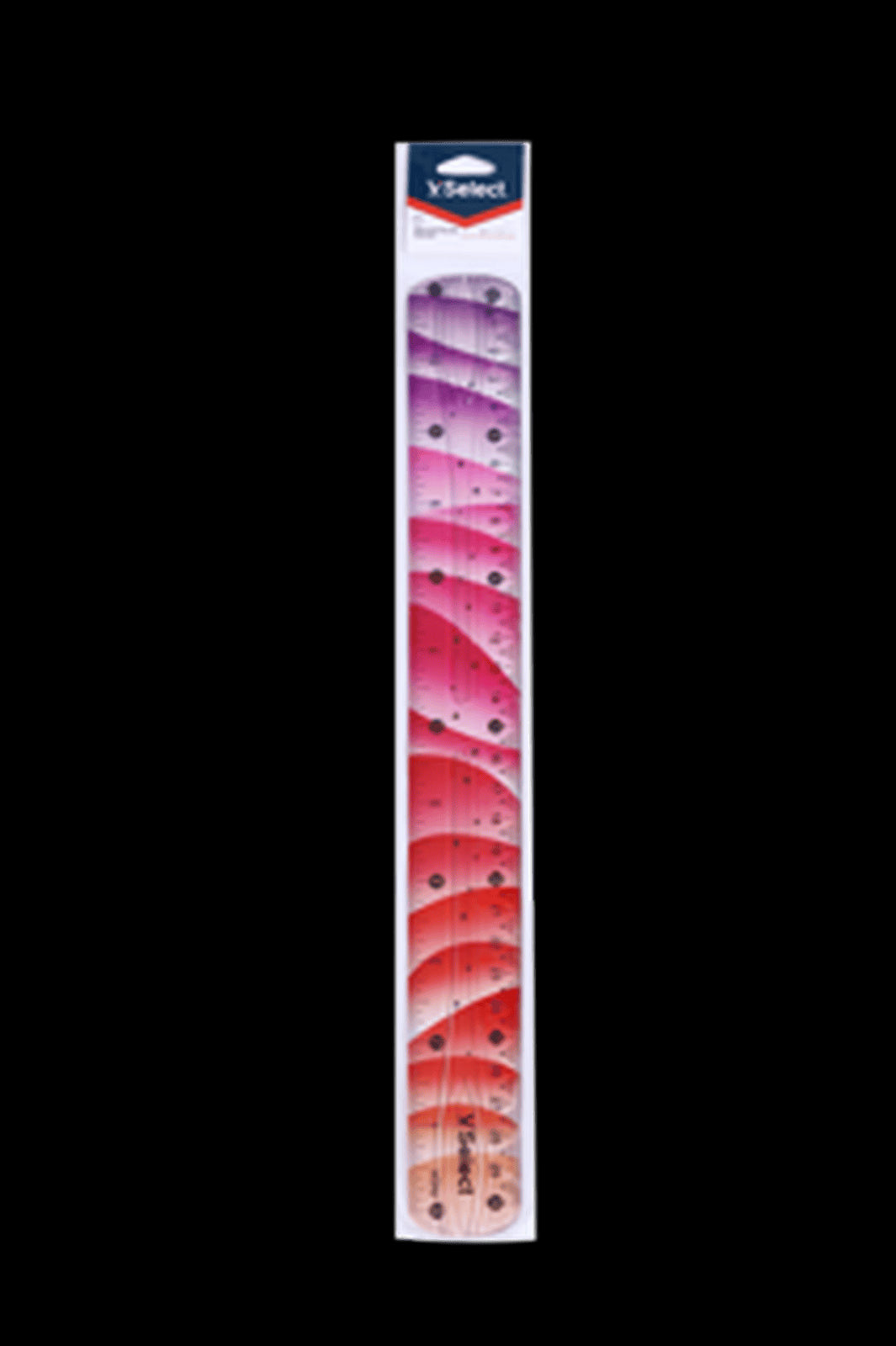 VSelect MULTICOLOR FLEX RULER 30CM 3Colors VS195562