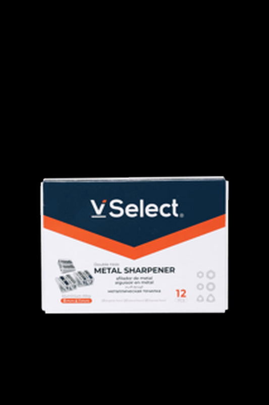 VSelect METAL SHARPENER 2Hole 12PCS VS195625