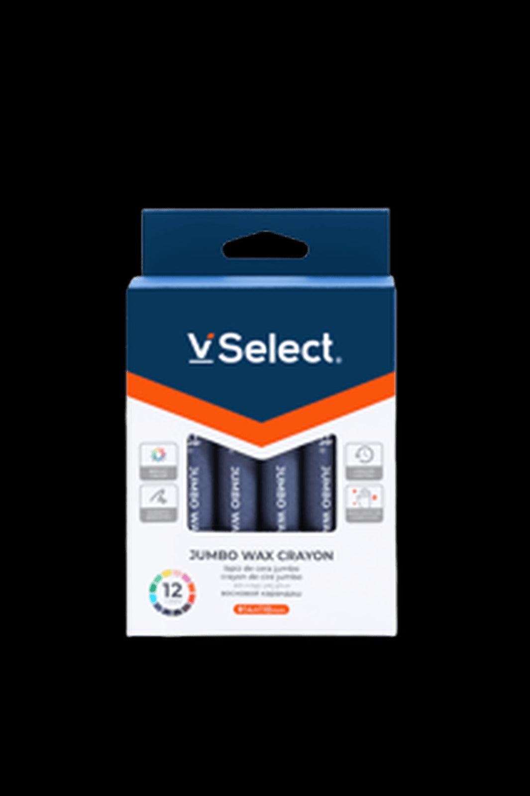 VSelect JUMBO WAX CRAYON 12Colors VS195742