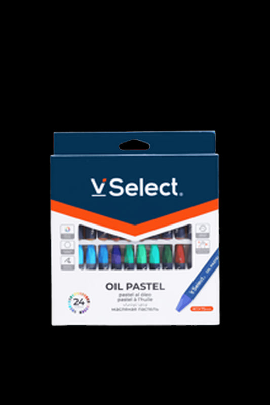 VSelect OIL PASTEL 11*75mm 24Colors VS195746