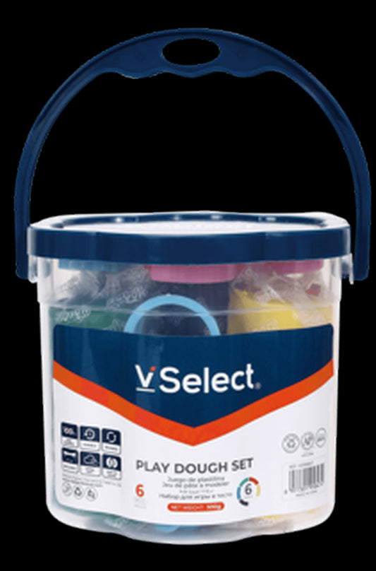 VSelect PLAY DOUGH SET 500g 6Colors VS195847